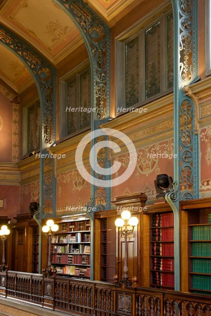 Bibliotheque Solvay, 137 Rue Belliard, (1902), c2014-2017. Artist: Alan John Ainsworth.