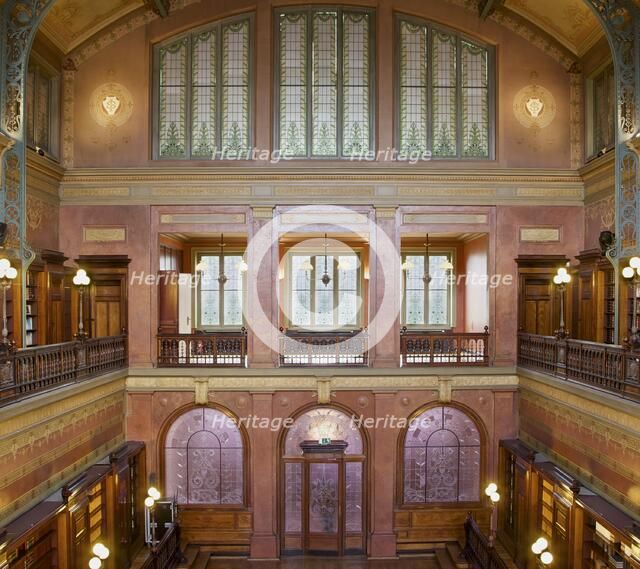 Bibliotheque Solvay, 137 Rue Belliard, (1902), c2014-2017. Artist: Alan John Ainsworth.