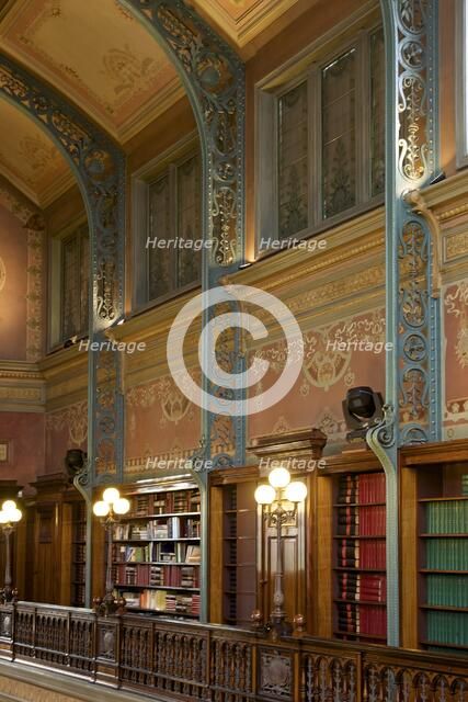 Bibliotheque Solvay, 137 Rue Belliard, (1902), c2014-2017. Artist: Alan John Ainsworth.