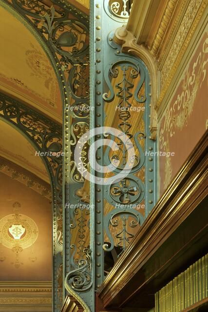 Bibliotheque Solvay, 137 Rue Belliard, (1902), c2014-2017. Artist: Alan John Ainsworth.