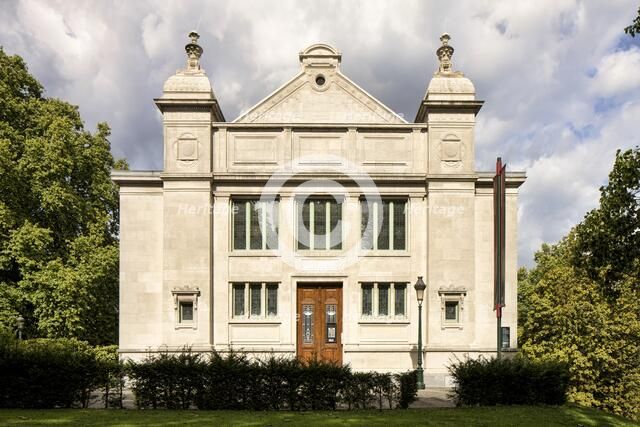 Bibliotheque Solvay, 137 Rue Belliard, (1902), c2014-2017. Artist: Alan John Ainsworth.