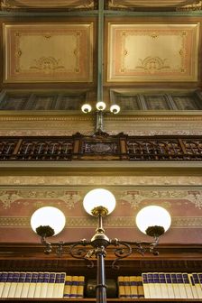 Bibliotheque Solvay, 137 Rue Belliard, (1902), c2014-2017. Artists: Alan John Ainsworth, Henri Vandeveld