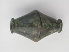 Biconical Bead, Geometric Period (800-600 BCE). Creator: Unknown