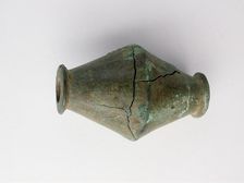 Biconical Bead, Geometric Period (800-600 BCE). Creator: Unknown