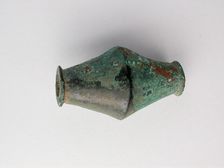 Biconical Bead, Geometric Period (800-600 BCE). Creator: Unknown