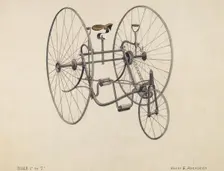 Bicycle, c. 1936. Creator: Harry G Aberdeen