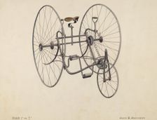 Bicycle, c. 1936. Creator: Harry G Aberdeen