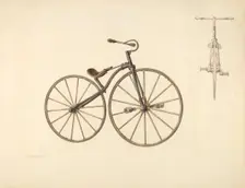 Bicycle, c. 1938. Creator: Alfred Koehn