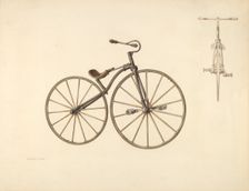 Bicycle, c. 1938. Creator: Alfred Koehn