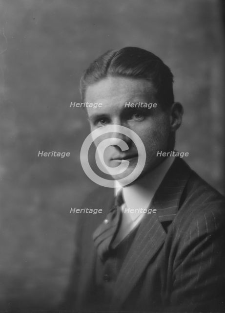 Biddle, A.J. Drexel, Mr., portrait photograph, 1916 Nov. 20. Creator: Arnold Genthe.