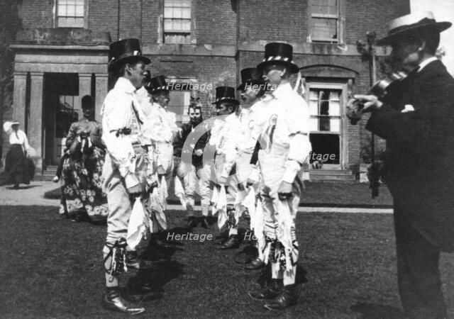 Bidford Morris Dancers, Redditch, Worcestershire, 2 June 1906. Artist: Cecil Sharp