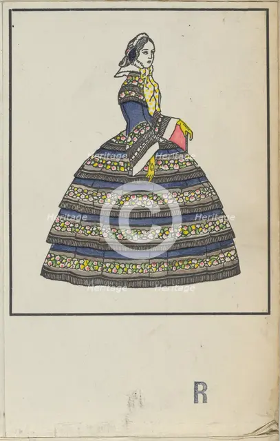 Biedermeier Fashion, 1908. Creator: Urban Janke.