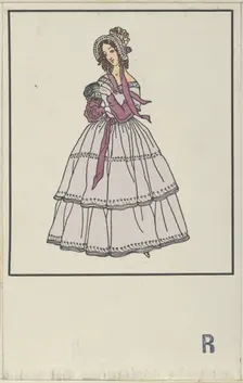 Biedermeier Fashion, 1908. Creator: Urban Janke