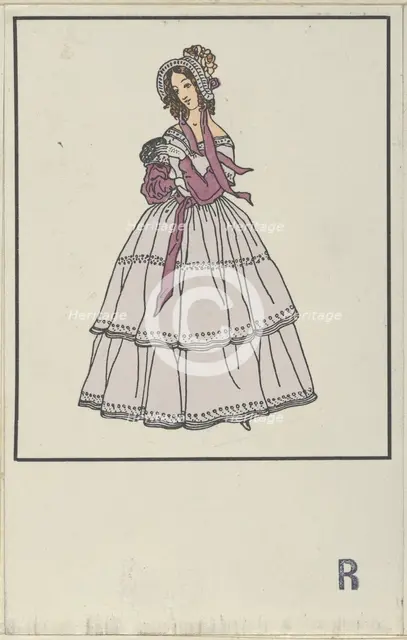 Biedermeier Fashion, 1908. Creator: Urban Janke.