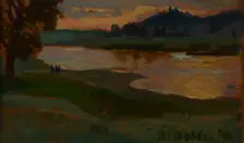 Bielany at Dusk, 1905. Creator: Jan Stanislawski