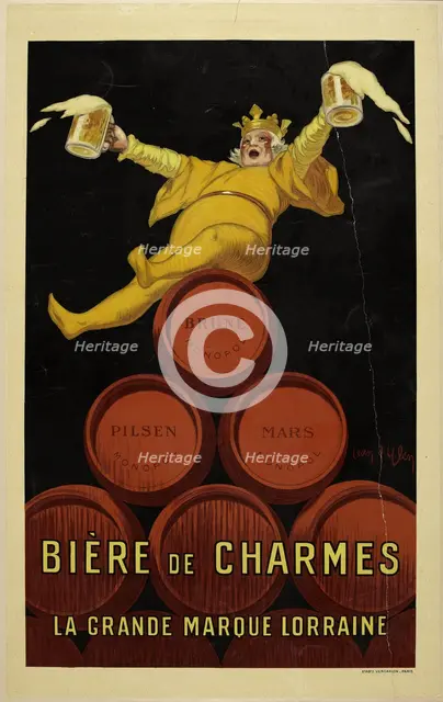 Bière de Charmes, la grande marque lorraine, c.1930. Creator: D'Ylen, Jean (1886-1938).