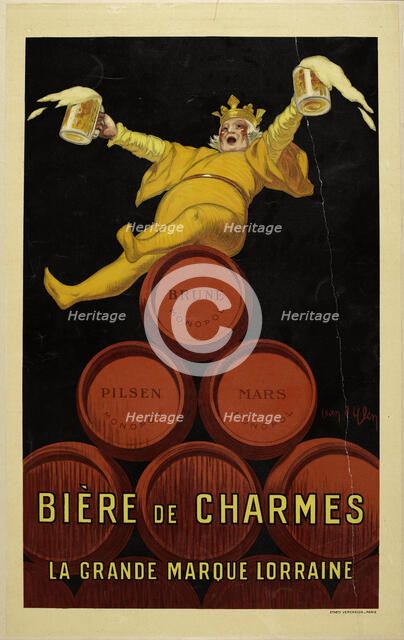 Bière de Charmes, la grande marque lorraine, c.1930. Creator: D'Ylen, Jean (1886-1938).