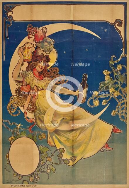 Bières du croissant, 1895. Creator: Tamagno; Francisco (1851-1933).