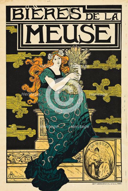 Bières de la Meuse, 1896. Creator: Bastard, Marc-Auguste (1863-1926).