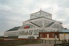 Biergarten, Great Yarmouth, Norfolk, 2000. Artist: P Williams