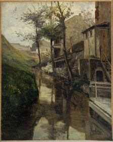 Bièvre, rue Vulpian, c1900. Creator: Germain Eugene Bonneton