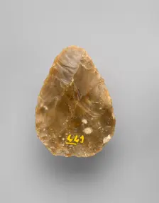 Biface, Acheulean, 700,000-200,000 B.C. Creator: Unknown