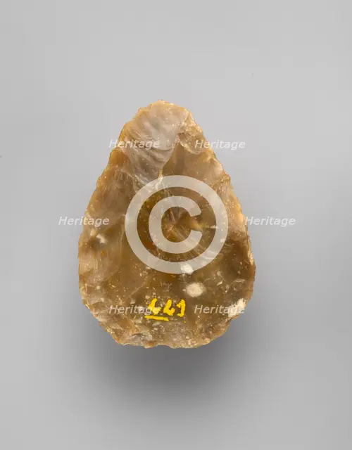 Biface, Acheulean, 700,000-200,000 B.C. Creator: Unknown.