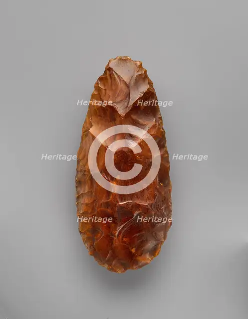 Biface, Acheulean, 700,000-200,000 B.C. Creator: Unknown.