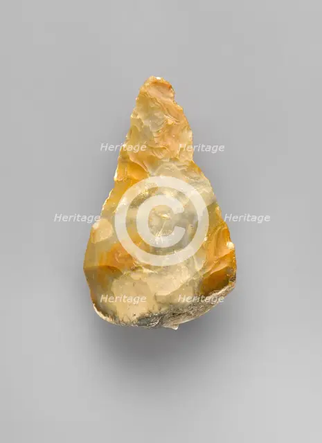 Biface, Acheulean, 700,000-200,000 B.C. Creator: Unknown.