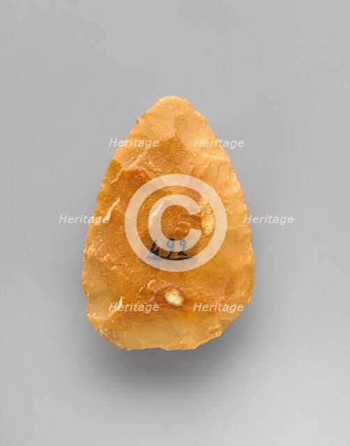 Biface, Acheulean, 700,000-200,000 B.C. Creator: Unknown.