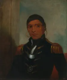 Big Buffalo (Chippewa), 1832-1833. Creator: Henry Inman