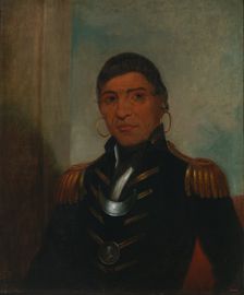 Big Buffalo (Chippewa), 1832-1833. Creator: Henry Inman