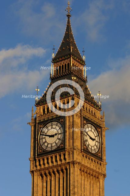 Big Ben, Westminster, London. Creator: Peter Thompson.