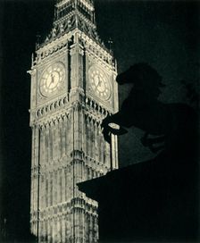 Big Ben at Night 1947. Creator: Unknown