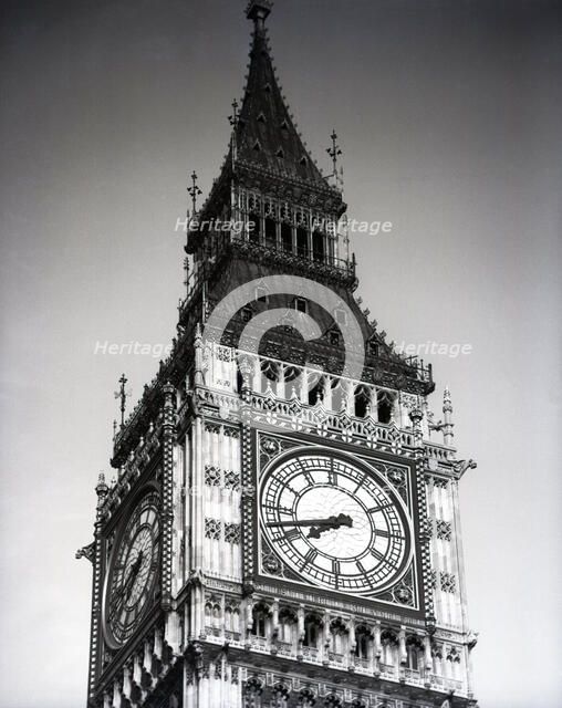 Big Ben, London, c1955. Creator: Arthur Charles Kirby Ware.