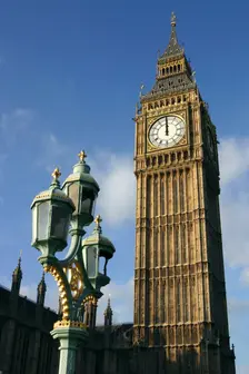 Big Ben stopped, Palace of Westminster, London, 2005. Creator: Peter Thompson