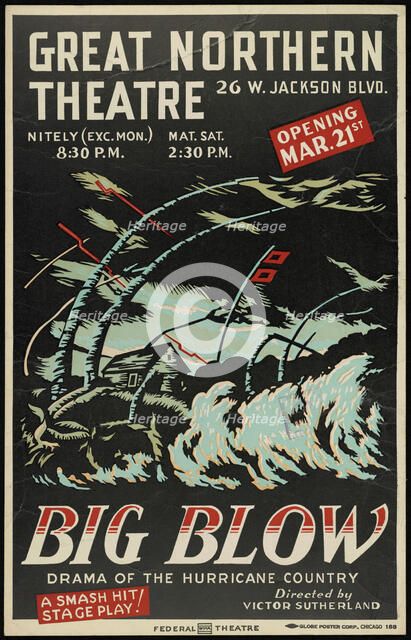 Big Blow, Chicago, [193-]. Creator: Unknown.