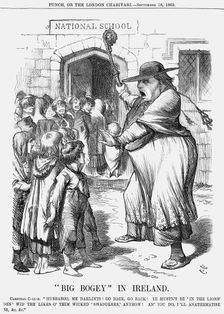 "Big Bogey" in Ireland 1869. Creator: Joseph Swain