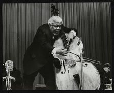 Big Chief Russell Moore, Arvell Shaw and Barrett Deems performing, Stevenage, Hertfordshire, 1984. Artist: Denis Williams