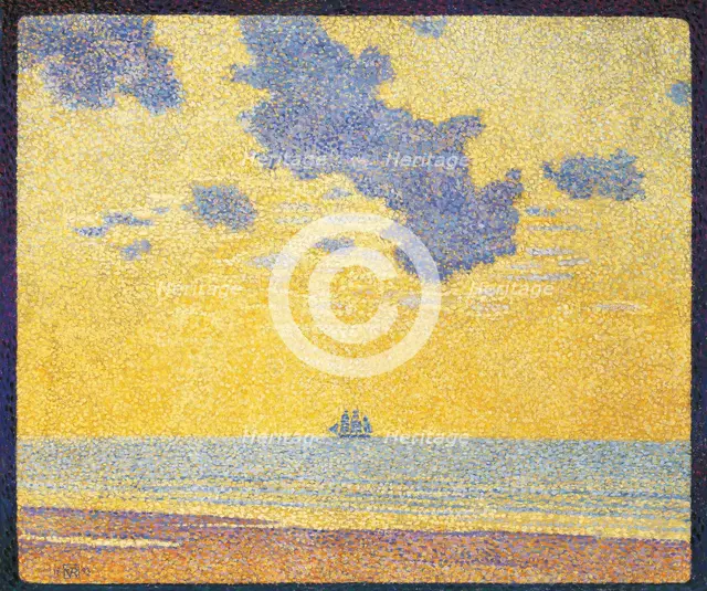 Big Clouds, 1893. Creator: Théo van Rysselberghe.