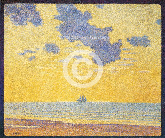 Big Clouds, 1893. Creator: Théo van Rysselberghe.