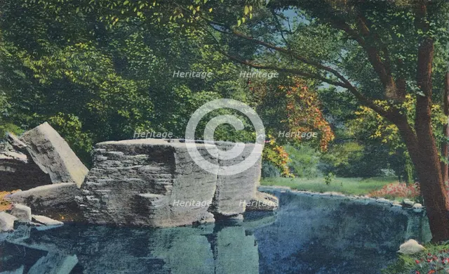 'Big Rock, Cherokee Park', 1942. Artist: Caufield & Shook.
