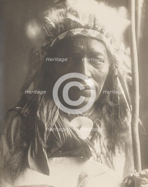 Big Road (Chanckin Tan-Ka), 1907. Creator: Edward Sheriff Curtis.