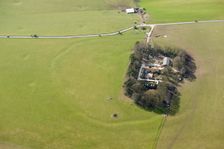Bilbury Rings, an Iron Age multivallate hillfort earthwork, Wylye Down, Wiltshire, 2016. Creator: Damian Grady