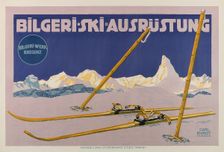 Bilgeri Ski Equipment, c. 1910. Creator: Kunst, Carl (Karl) (1884-1912)