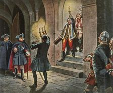 Bild 76: Friedrich Der Grosse Im Schloss Lissa. 5. Dezember 1757 1936. Creator: Unknown