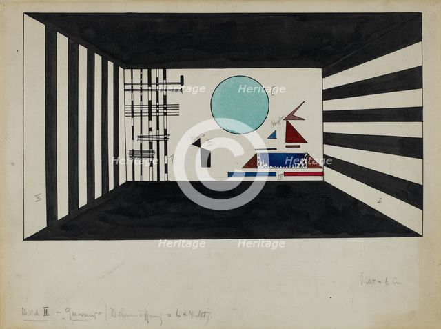 Bild II. Gnomus, 1928. Creator: Kandinsky, Wassily Vasilyevich (1866-1944).