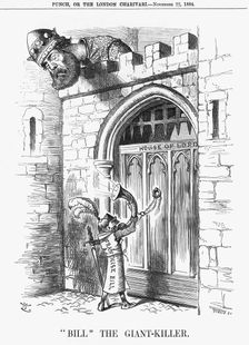 "Bill" The Giant-killer 1884. Creator: Joseph Swain