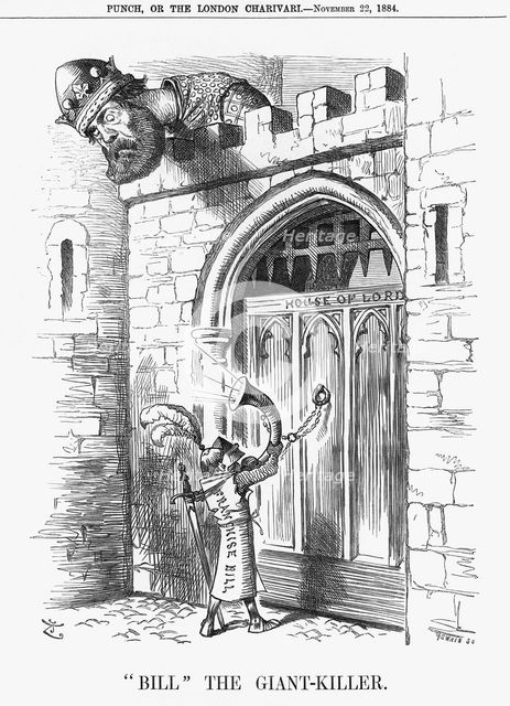 '"Bill" The Giant-killer', 1884. Creator: Joseph Swain.