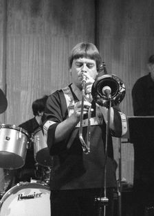 Bill Watrous, Fairfield Halls, Croydon, London, July 1985. Creator: Brian O'Connor
